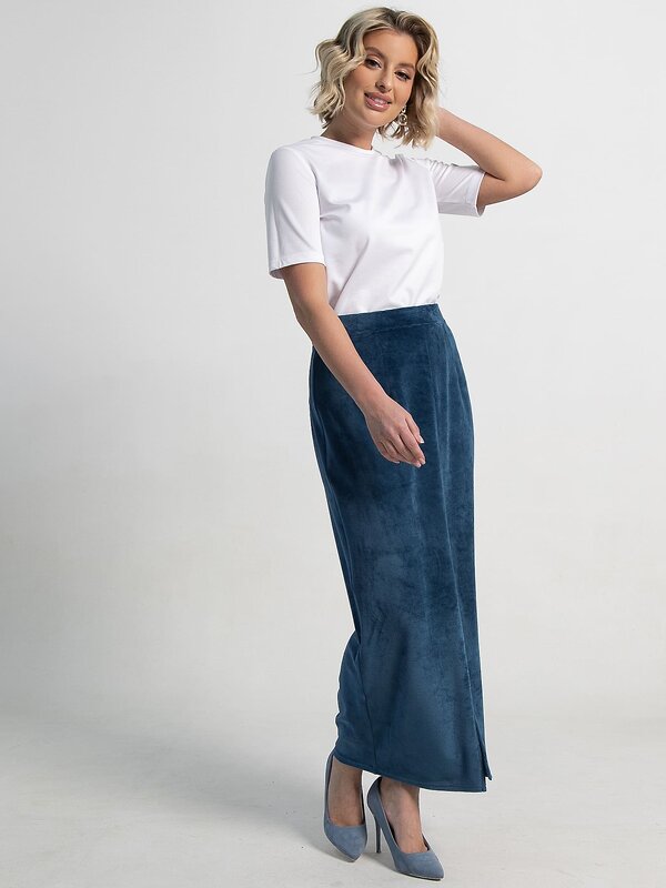 LT Collection Юбка 583569 Ю15195-18М синий