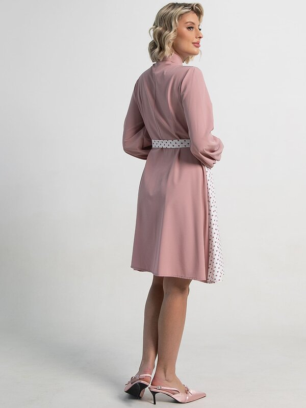 LT Collection Платье 583574 П15202-13М розовый