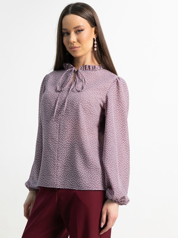 LT Collection Блуза 583580 Б15208-18М лиловый