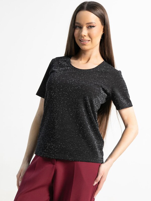 LT Collection Блуза 583581 Б15217-19М черный