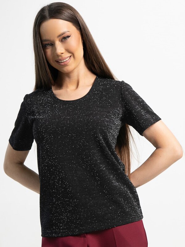 LT Collection Блуза 583581 Б15217-19М черный