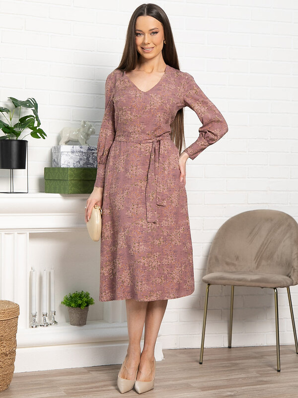 LT Collection Платье 583584 П15231-10М розовый