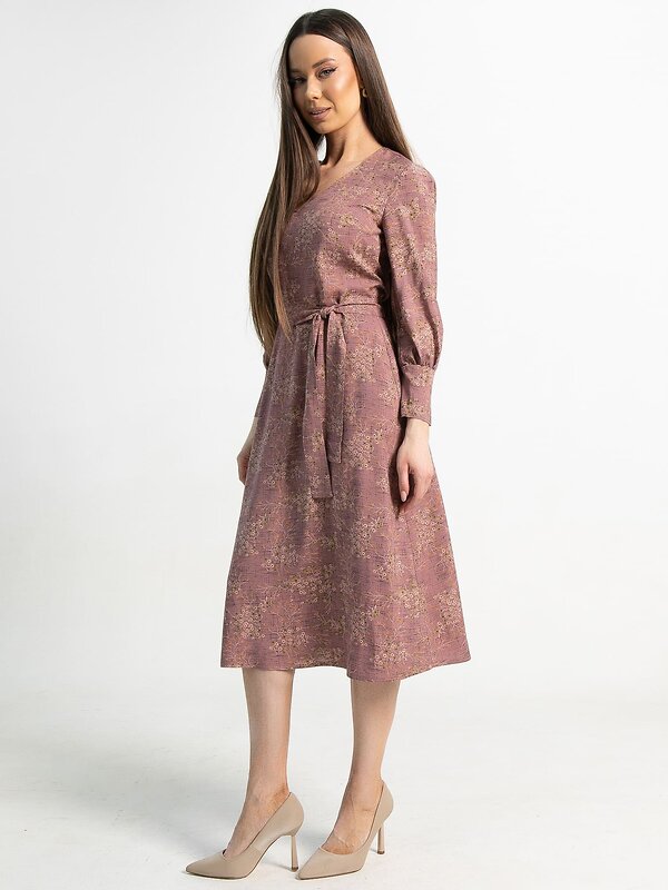 LT Collection Платье 583584 П15231-10М розовый