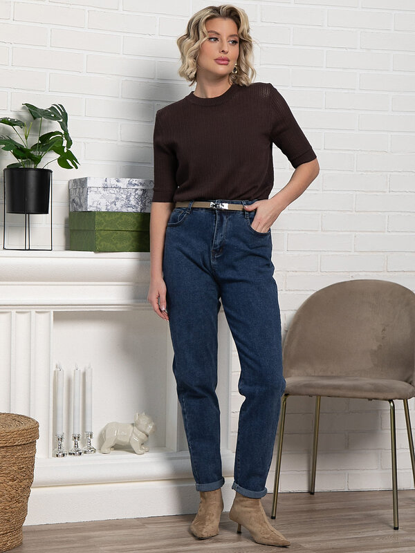 LT Collection Футболка 583593 Б15279-7М коричневый