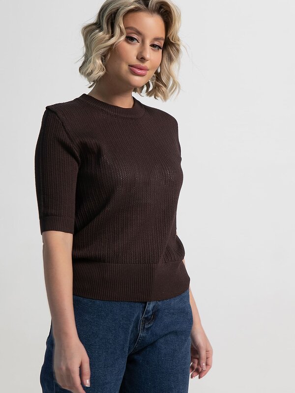 LT Collection Футболка 583593 Б15279-7М коричневый