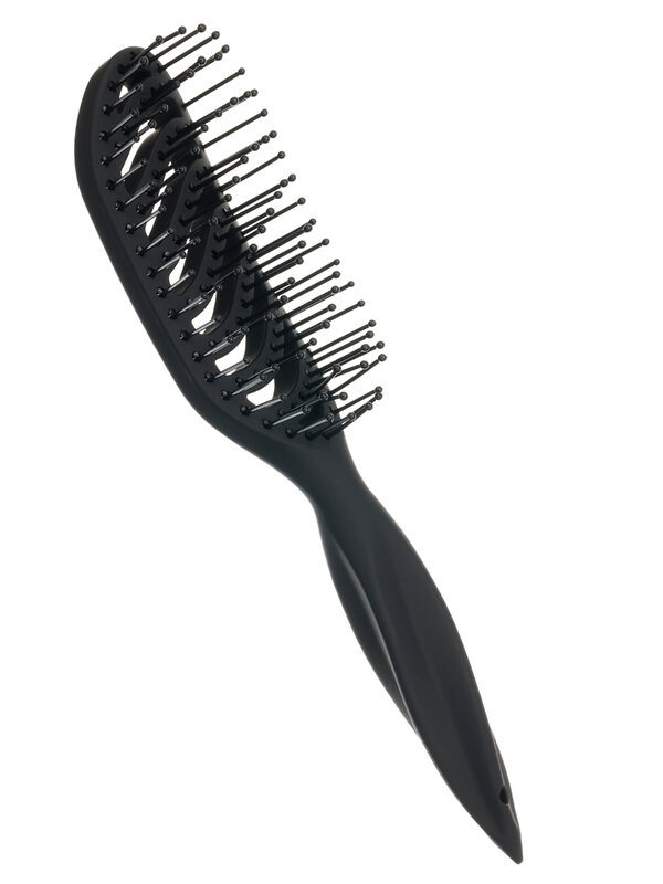 Dewal Щетка для укладки вогнутая продувная / BR69539 Black, черный 583622 1516 