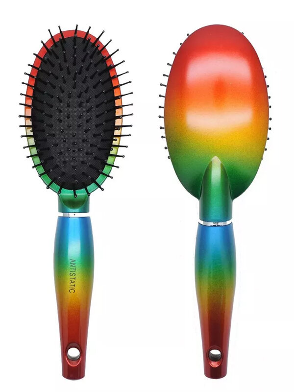 Rama Rose Расчёска для волос массажная 9551-KAC, пластик, 24,5 см 583653 9895 