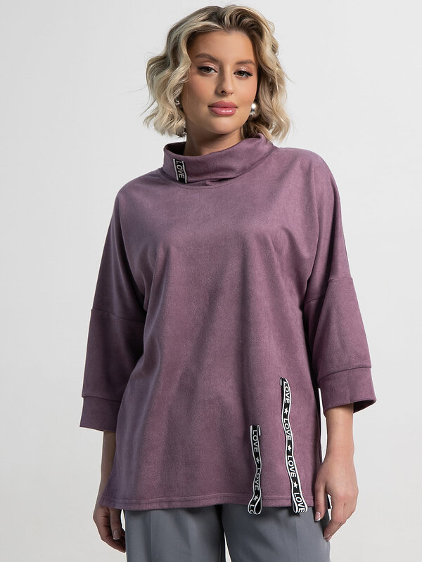 LT Collection Джемпер 583732 Б15141-4М лиловый