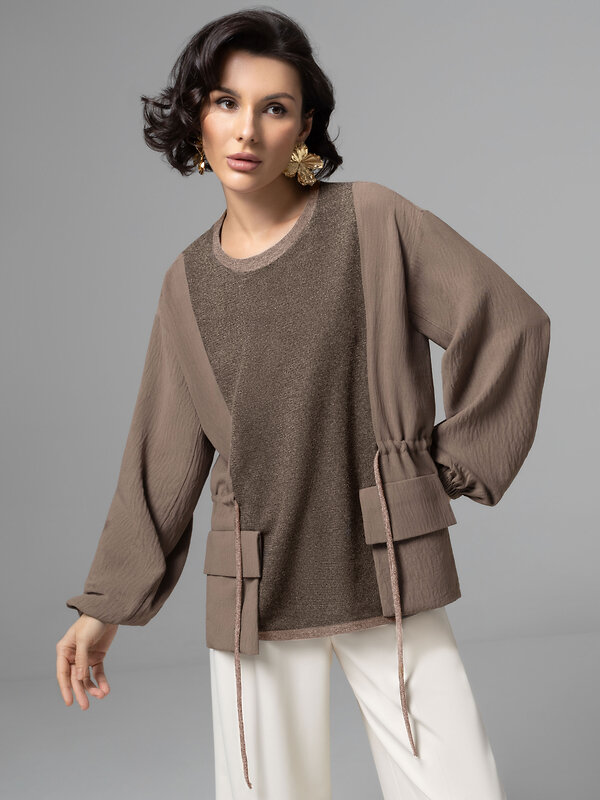 CHARUTTI Свитшот 583739 12572 Коричневый