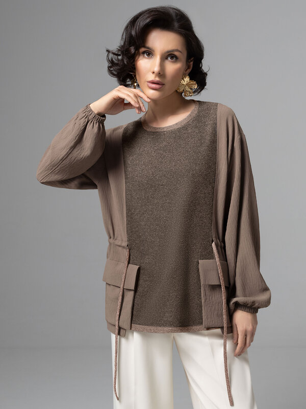 CHARUTTI Свитшот 583739 12572 Коричневый