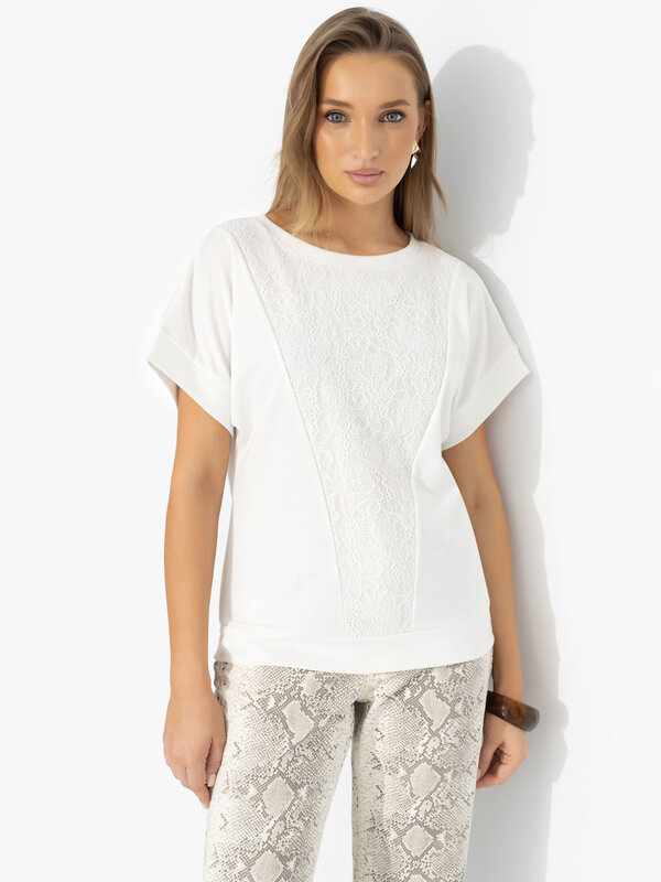 CHARUTTI Футболка 583741 12659 Молочный