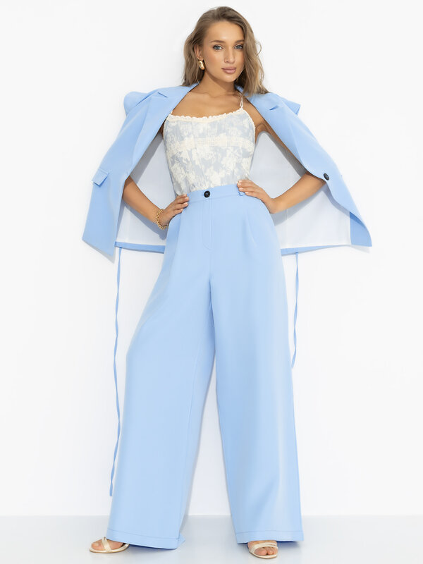 CHARUTTI Брюки 583762 12672 Голубой