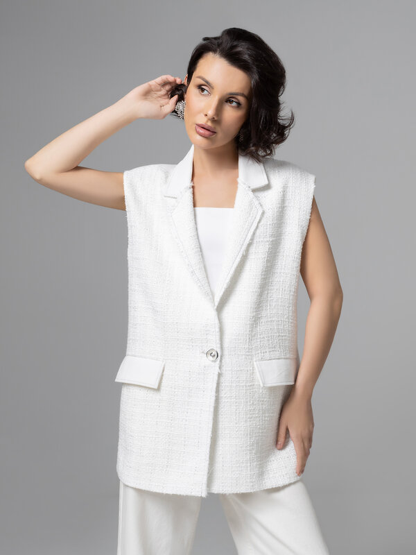 CHARUTTI Жилет 583771 12567 Белый