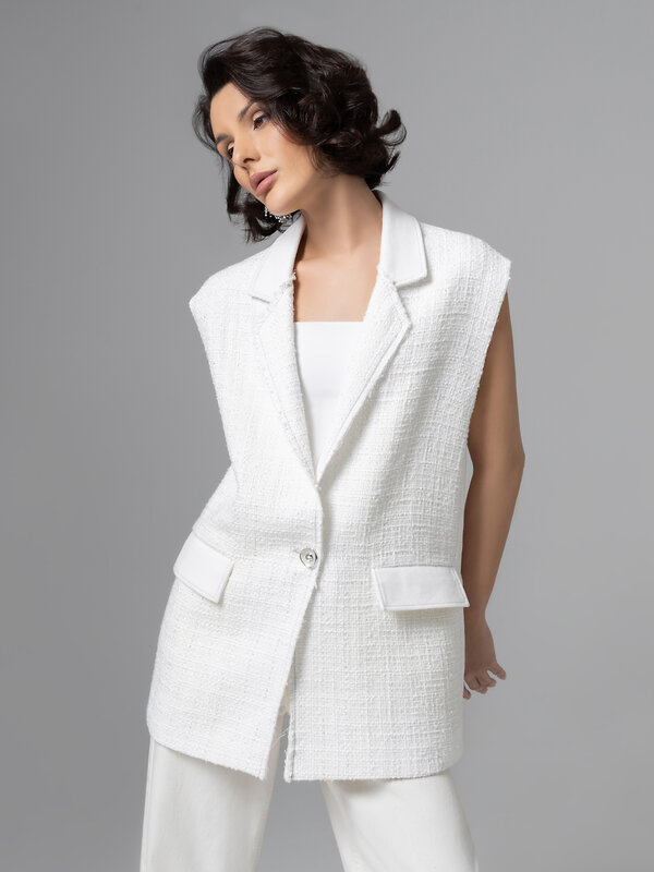 CHARUTTI Жилет 583771 12567 Белый