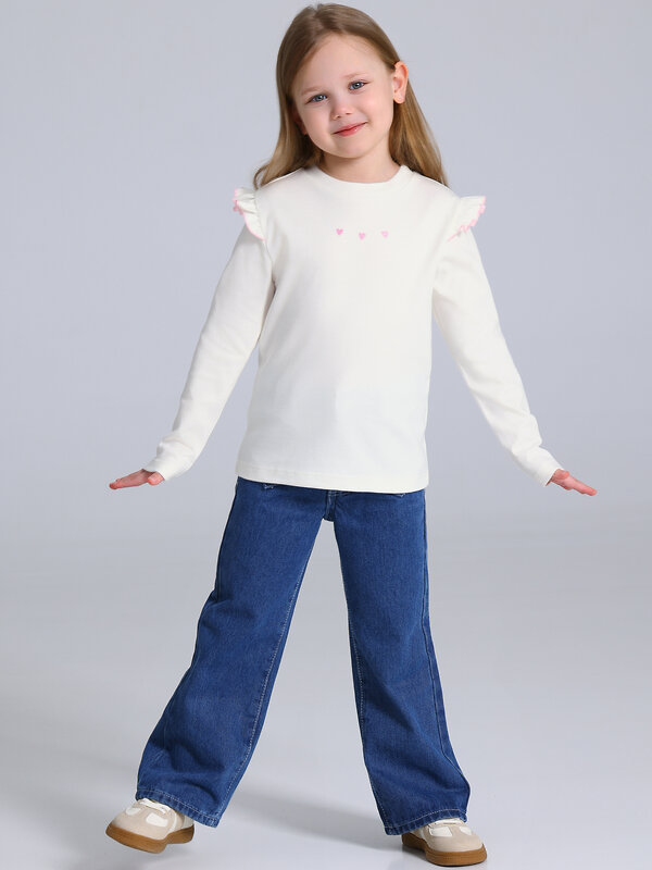 Апрель Лонгслив 583781 1ДДЛД4952067 сливки