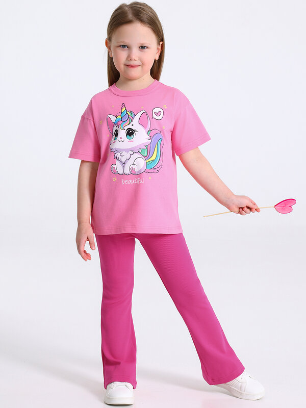 Апрель Комплект 583782 2ДФБ5915023 розовый+ярко-розовый