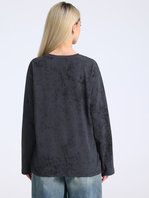 Апрель Лонгслив 583788 1ЖДЛД5036001н варенка темно-серый / Свой клуб малый