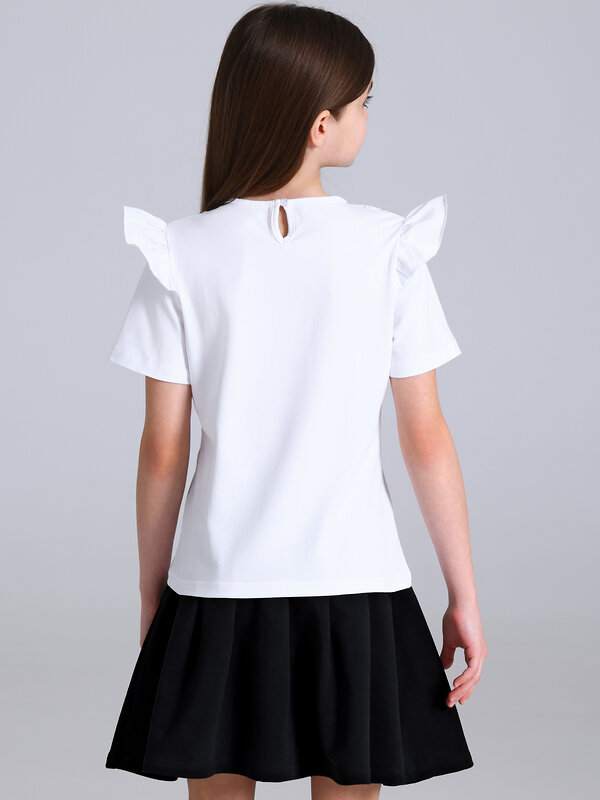 Апрель Блузка 583800 1ДДБК5076804 белый