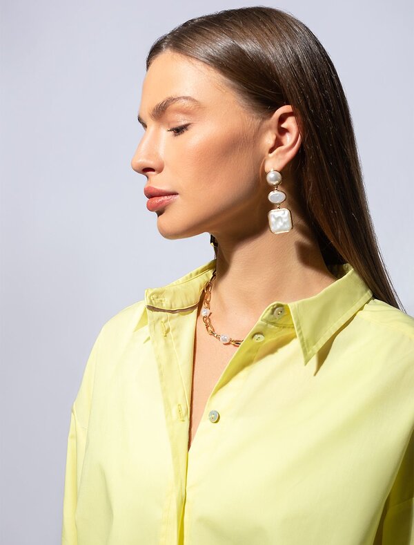 VILATTE Блузка 583804 D29.764 лимонный