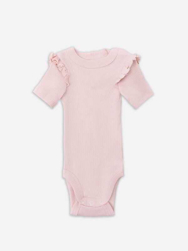 MARK FORMELLE Боди детское 583817 13020-2 молочный +розовый +печать