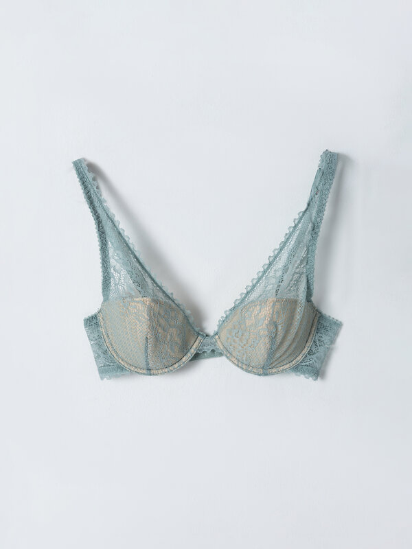 MARK FORMELLE Бюстгальтер 583838 512273 зеленый минерал