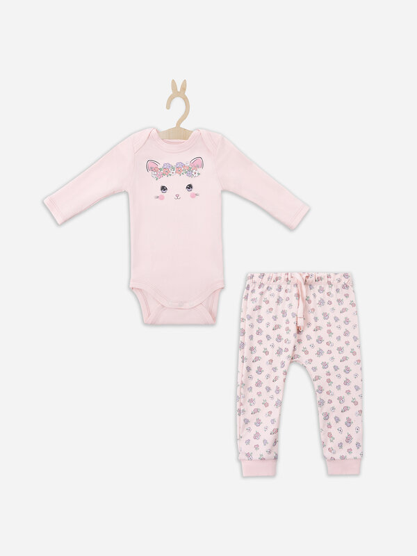 MARK FORMELLE Комплект 583850 89404 розовый +цветочки на розовом