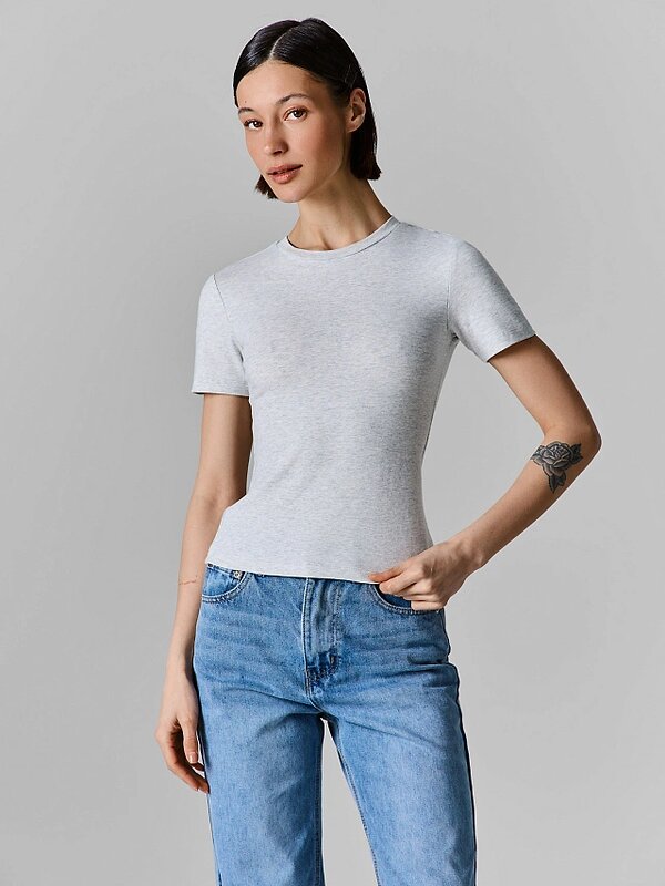 MARK FORMELLE Джемпер 583863 112547 серый меланж