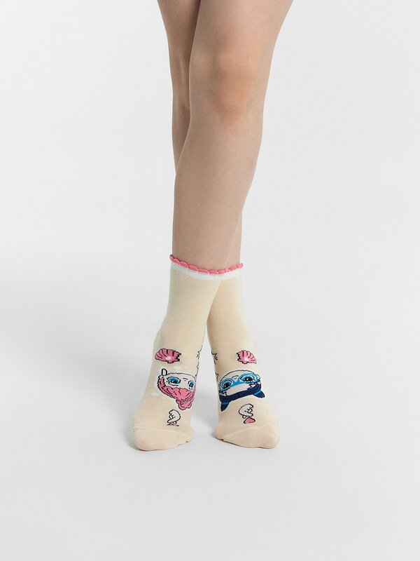 MARK FORMELLE Детские носки 583879 401K-2643 нюдовый