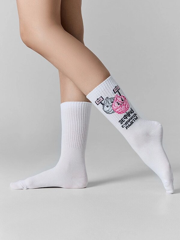 MARK FORMELLE Женские носки 583889 217K-3564 белый
