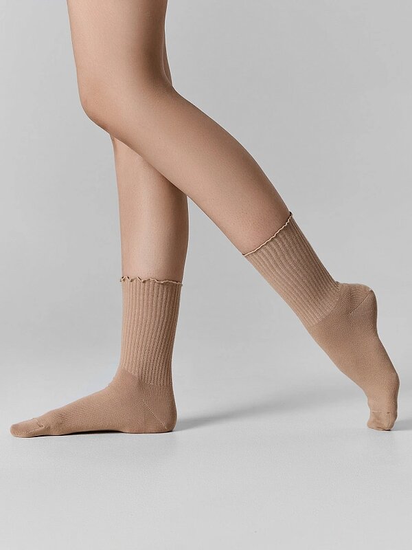 MARK FORMELLE Женские носки 583894 283K-1719 капучино