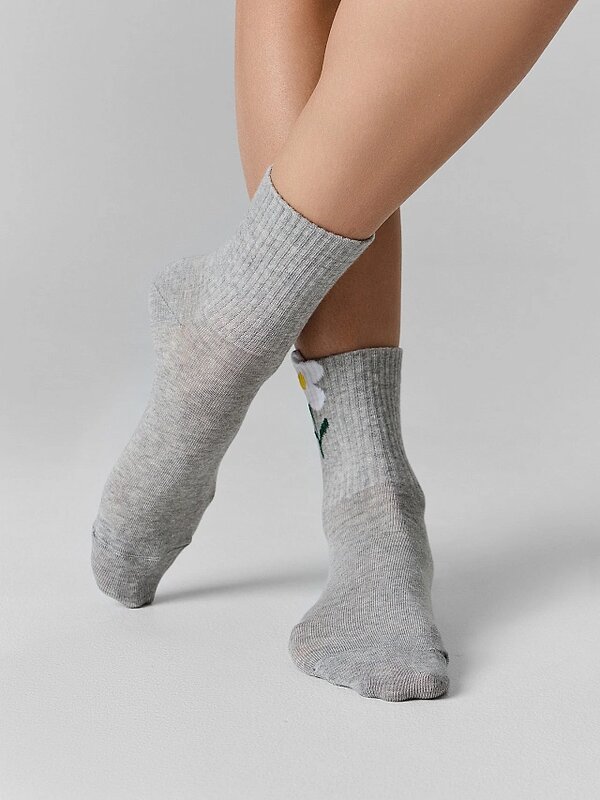 MARK FORMELLE Женские носки 583898 279K-2758 серый меланж