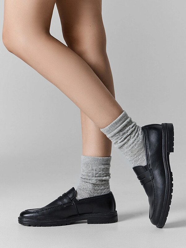 MARK FORMELLE Женские носки 583902 394K-1553 серый меланж