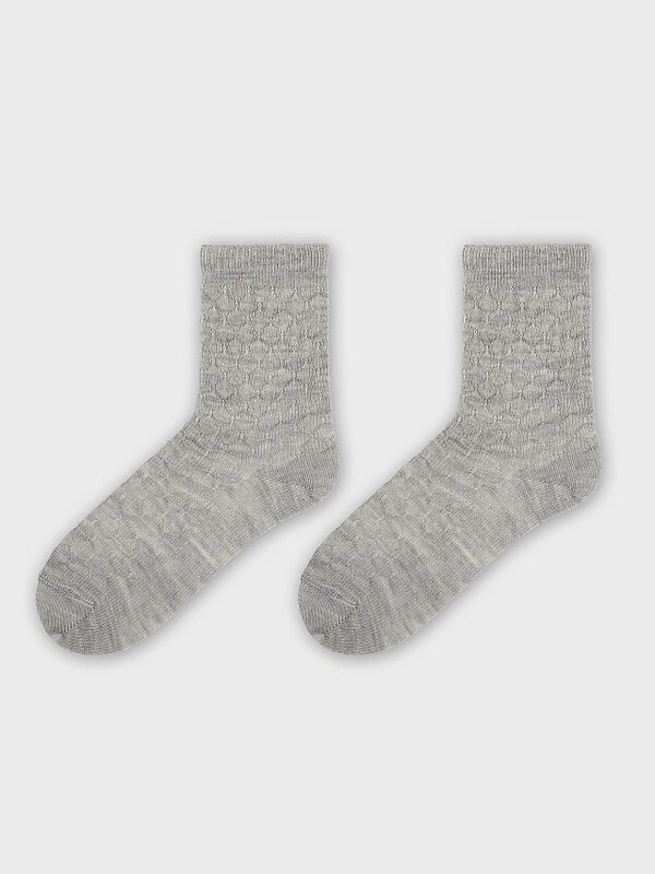MARK FORMELLE Женские носки 583902 394K-1553 серый меланж