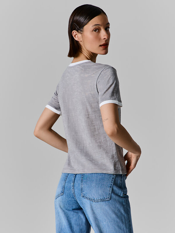 MARK FORMELLE Джемпер 583913 112875 серый +печать