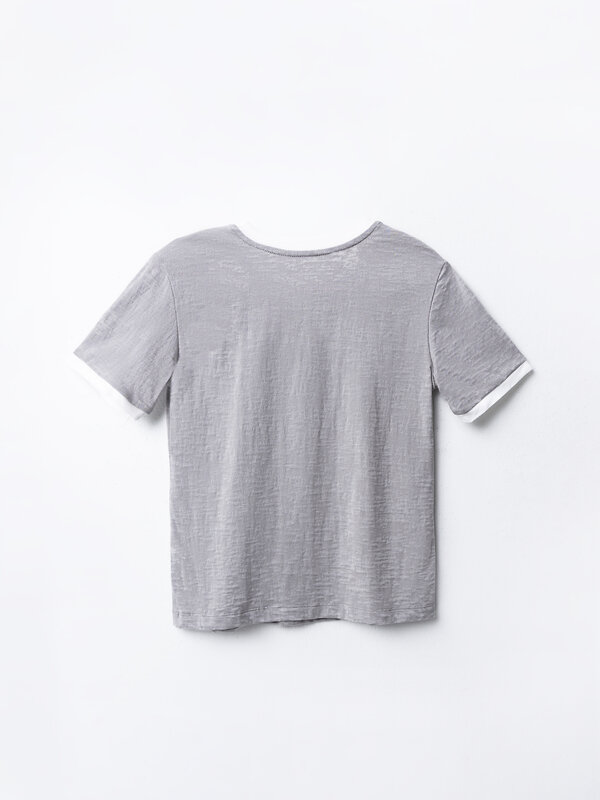 MARK FORMELLE Джемпер 583913 112875 серый +печать