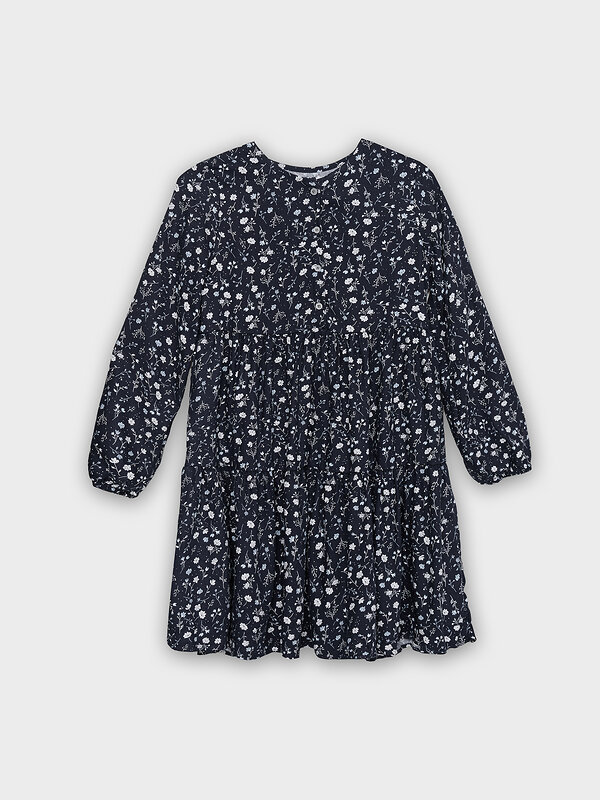 MARK FORMELLE Платье 583916 157810 цветы на т.синем