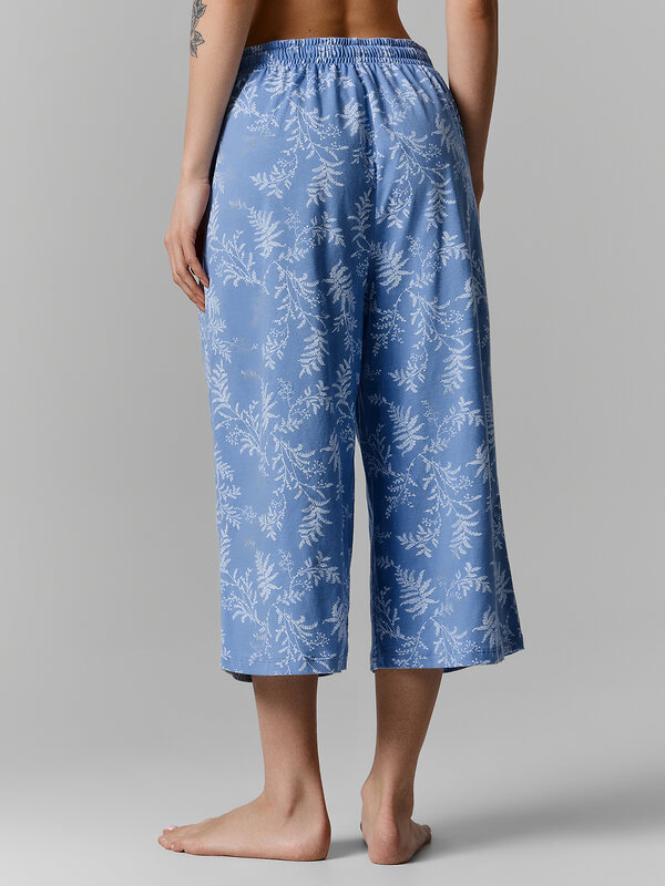 MARK FORMELLE Бриджи 583919 522249 веточки на св.синем