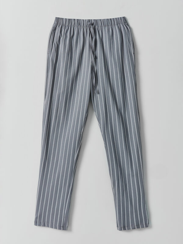 MARK FORMELLE Брюки 583920 581136 полоска на серый опал