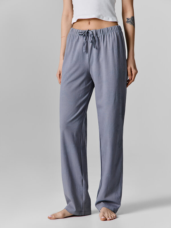 MARK FORMELLE Брюки 583921 532495 цветы на сизом