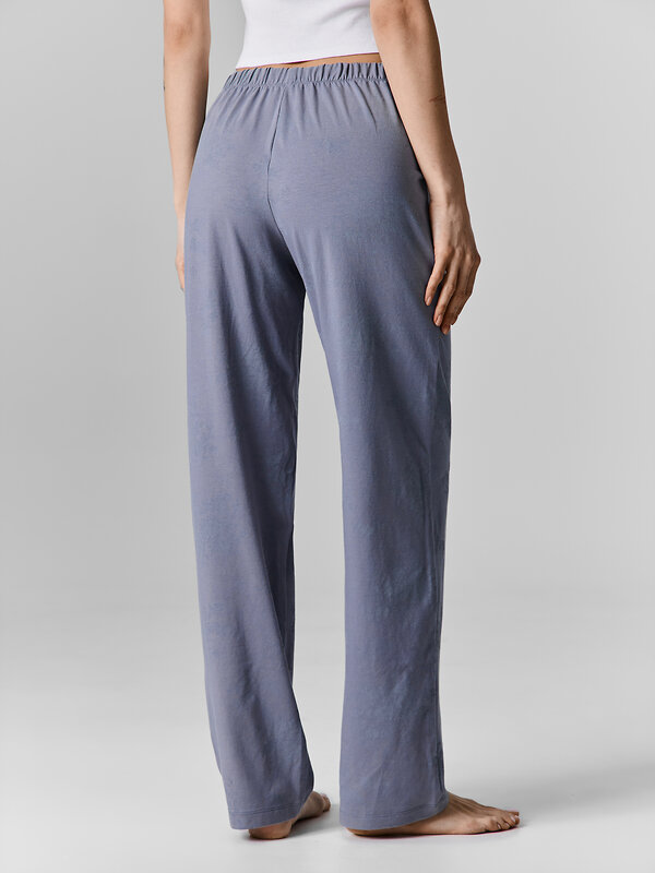 MARK FORMELLE Брюки 583921 532495 цветы на сизом