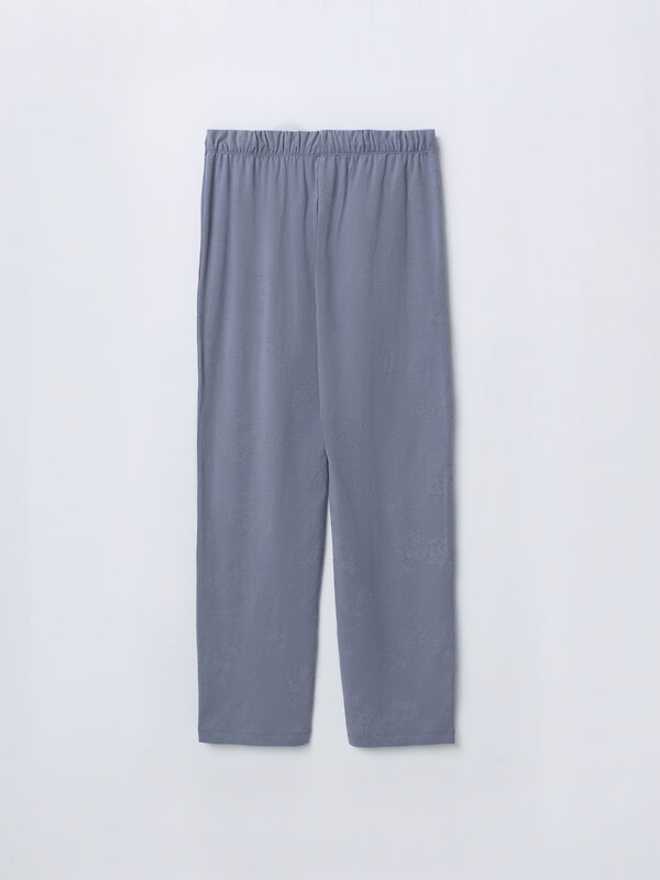 MARK FORMELLE Брюки 583921 532495 цветы на сизом