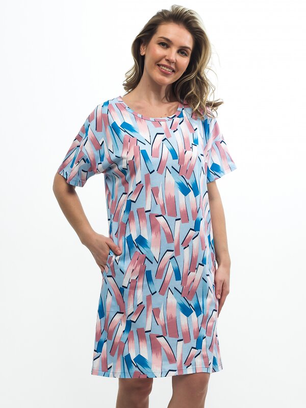 Binita Туника 583934 388-15 розово-голубой