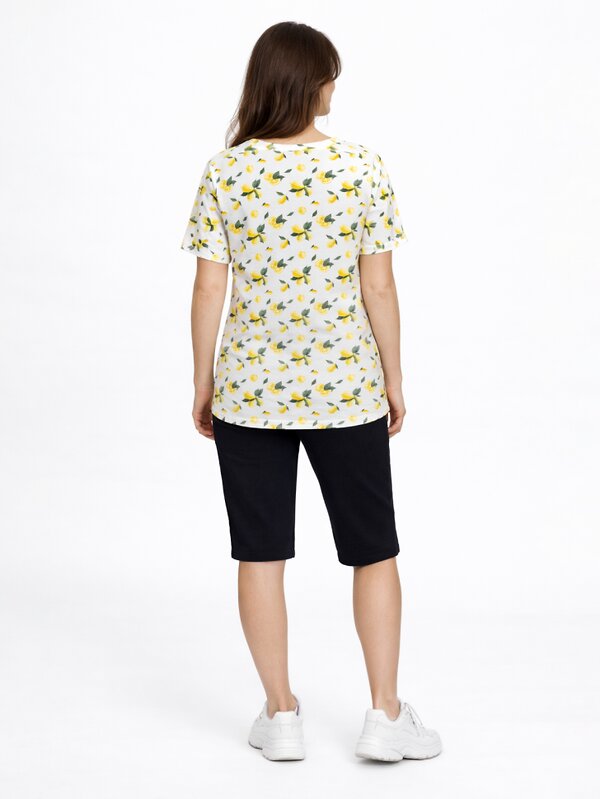 Binita Футболка 583942 1265-1 Белый/лимоны