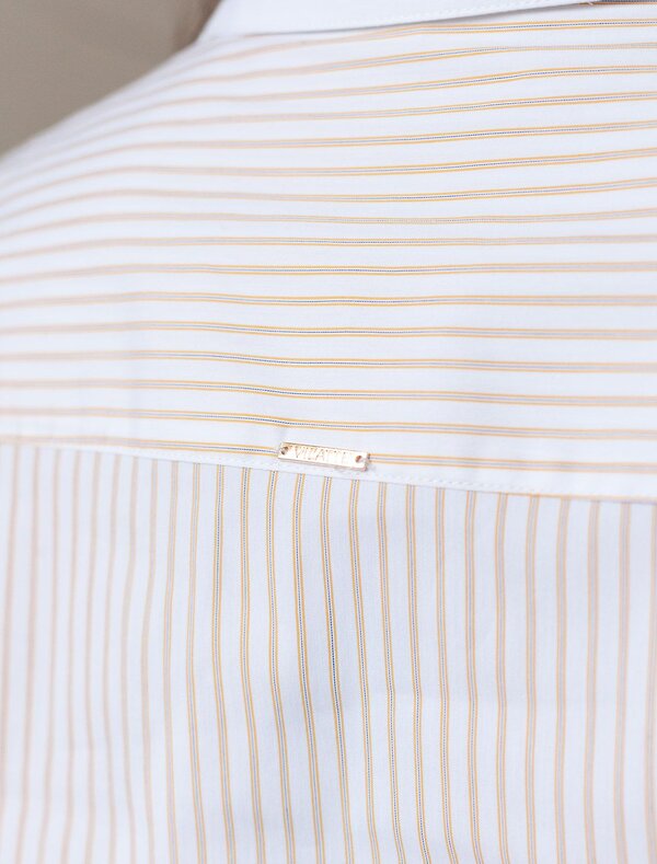 VILATTE Блузка 583950 D29.301 белый-желтый