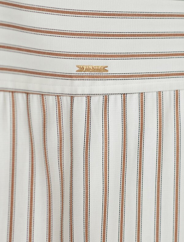 VILATTE Блузка 583955 D29.306 молочный-карамельный