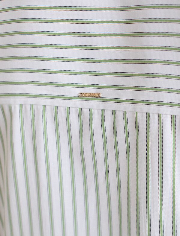 VILATTE Блузка 583964 D29.316 белый-фисташковый