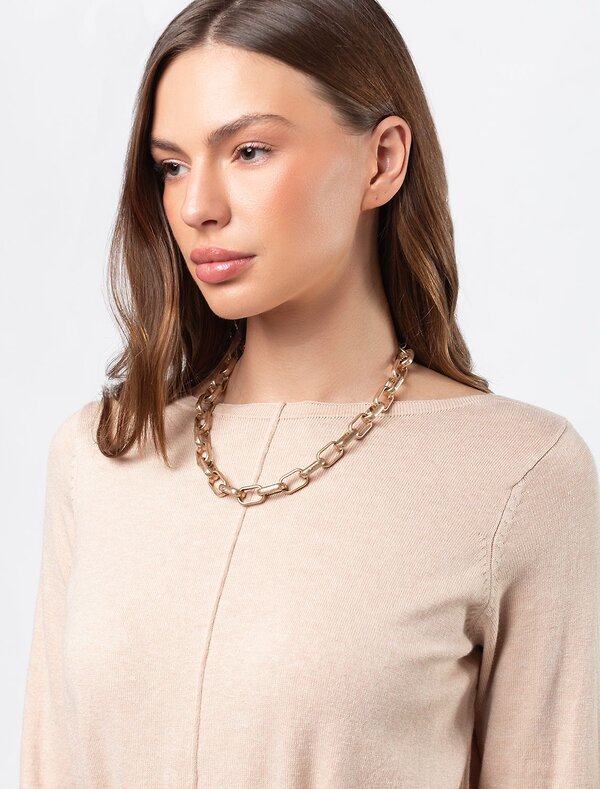 VILATTE Платье 583969 D32.091 бежевый