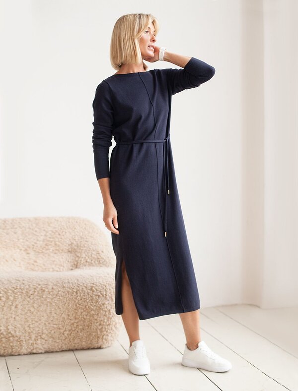 VILATTE Платье 583970 D32.091 синий