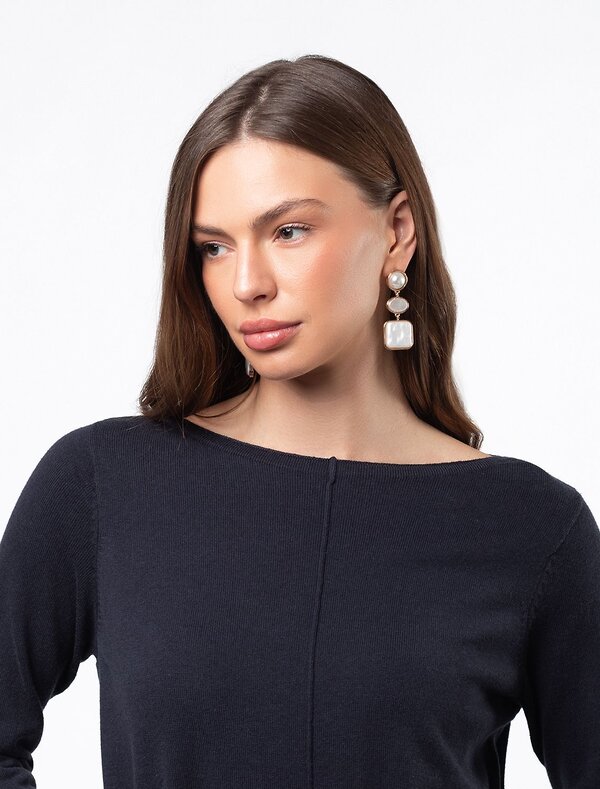 VILATTE Платье 583970 D32.091 синий