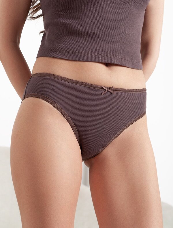 VILATTE Трусы 583971 D40.003 кофе